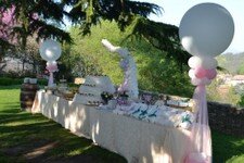 10 Festa battesimo bambina allestimento rosa Castello degli Angeli.JPG