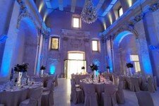 Eventi aziendali Brandizzati a Castello degli Angeli navata blu.jpeg